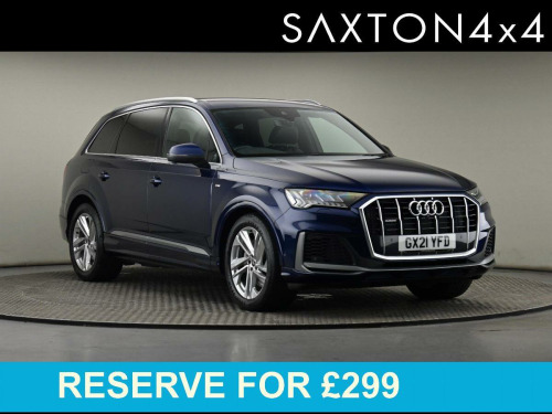 Audi Q7  3.0 TFSI V6 55 S line SUV 5dr Petrol Tiptronic quattro Euro 6 (s/s) (340 ps