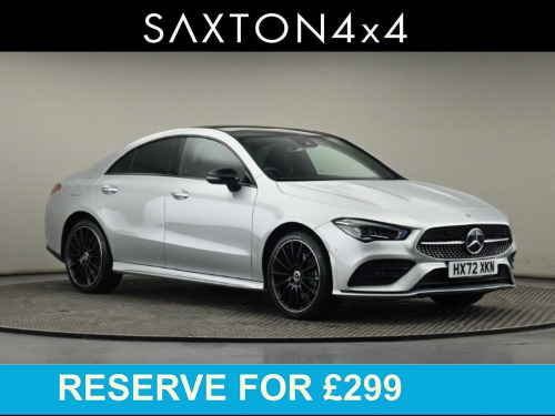 Mercedes-Benz CLA  1.3 CLA250e 15.6kWh AMG Line Night Edition (Premium Plus) Coupe 4dr Petrol