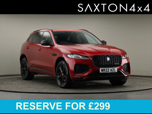 Jaguar F-PACE  2.0 D200 MHEV R-Dynamic Black SUV 5dr Diesel Auto AWD Euro 6 (s/s) (204 ps)