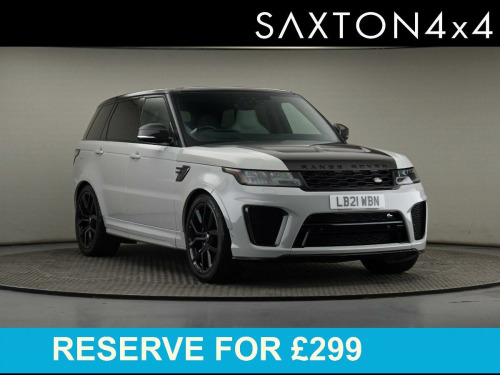Land Rover Range Rover Sport  5.0 P575 V8 SVR Auto 4WD Euro 6 (s/s) 5dr