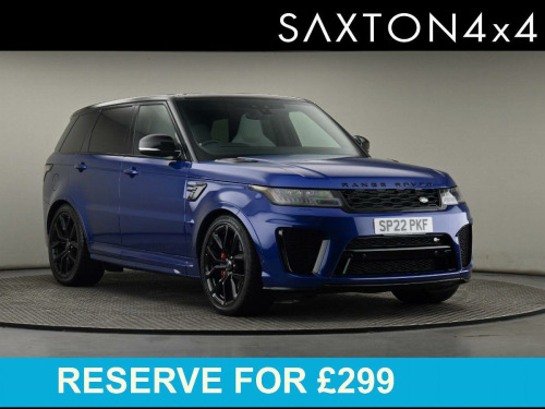 Land Rover Range Rover Sport 5.0 P575 V8 GPF SVR SUV 5dr Petrol Auto 4WD Euro 6 (s/s) (575 ps)