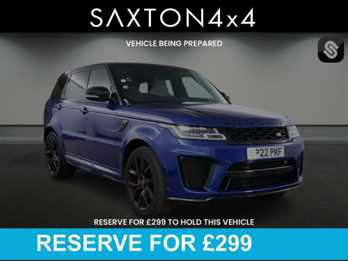 Land Rover Range Rover Sport  5.0 P575 V8 GPF SVR SUV 5dr Petrol Auto 4WD Euro 6 (s/s) (575 ps)