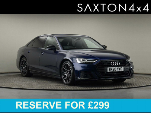 Audi A8  3.0 TDI V6 50 Black Edition Saloon 4dr Diesel Tiptronic quattro Euro 6 (s/s