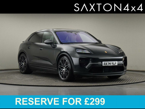 Porsche Macan  100kWh 4 SUV 5dr Electric Auto 4WD (408 ps)