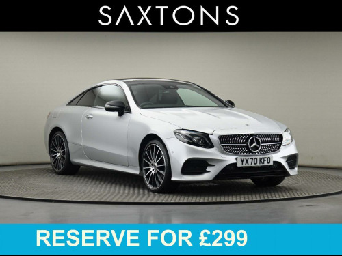 Mercedes-Benz E-Class  2.9 E400d AMG Line (Premium Plus) Coupe 2dr Diesel G-Tronic+ 4MATIC Euro 6 