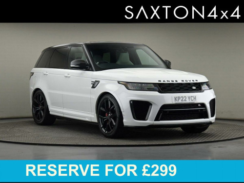 Land Rover Range Rover Sport 5.0 P575 V8 GPF SVR SUV 5dr Petrol Auto 4WD Euro 6 (s/s) (575 ps)