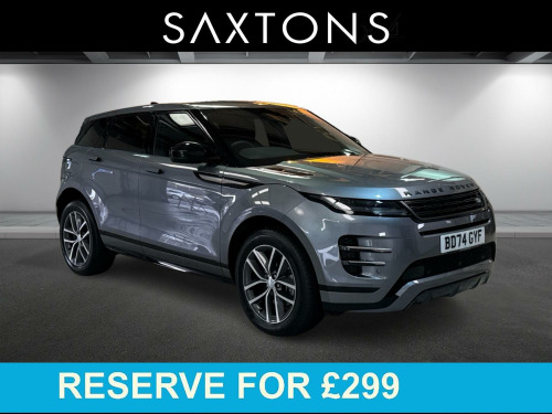 Land Rover Range Rover Evoque  1.5 P270e 12.17kWh Dynamic SE SUV 5dr Petrol Plug-in Hybrid Auto 4WD Euro 6