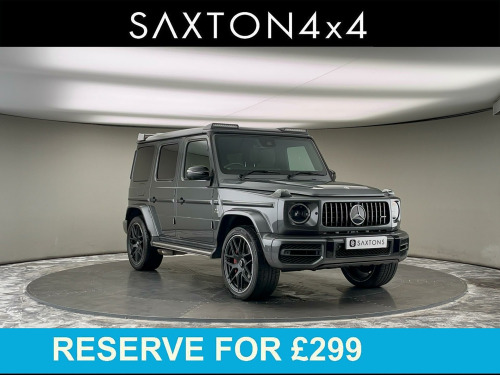 Mercedes-Benz G-Class 4.0 G63 V8 BiTurbo AMG SUV 5dr Petrol SpdS+9GT 4MATIC Euro 6 (s/s) (585 ps)