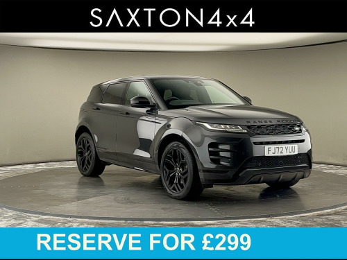 Land Rover Range Rover Evoque  1.5 P300e 12.2kWh Edition SUV 5dr Petrol Plug-in Hybrid Auto 4WD Euro 6 (s/