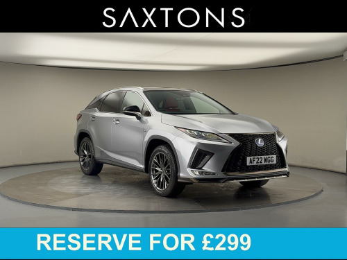 Lexus RX  3.5 450h V6 F Sport SUV 5dr Petrol Hybrid E-CVT 4WD Euro 6 (s/s) (313 ps)