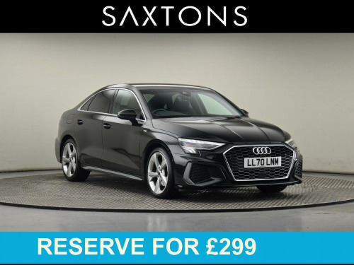 Audi A3  1.5 TFSI 35 S line Saloon 4dr Petrol S Tronic Euro 6 (s/s) (150 ps)