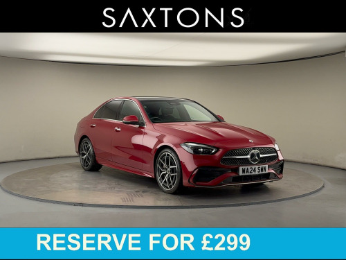 Mercedes-Benz C-Class  2.0 C220dh MHEV AMG Line (Premium Plus) Saloon 4dr Diesel Hybrid G-Tronic+ 
