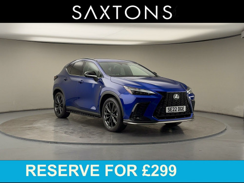 Lexus NX 300h  2.5 350h F Sport SUV 5dr Petrol Hybrid E-CVT 4WD Euro 6 (s/s) (245 ps) 