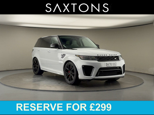 Land Rover Range Rover Sport  5.0 P575 V8 GPF SVR SUV 5dr Petrol Auto 4WD Euro 6 (s/s) (575 ps) 