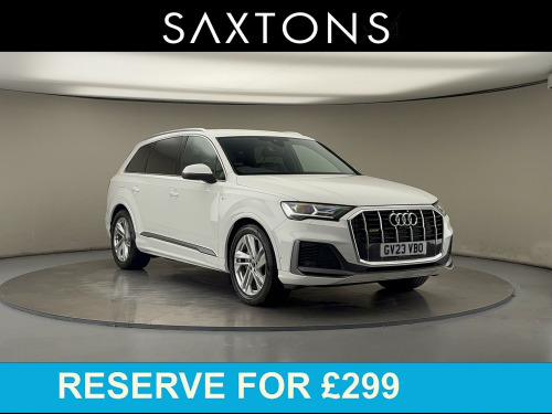 Audi Q7  3.0 TFSI V6 55 S line SUV 5dr Petrol Tiptronic quattro Euro 6 (s/s) (340 ps
