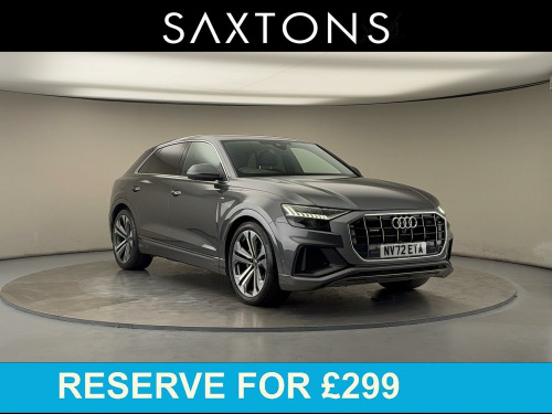 Audi Q8  3.0 TFSI V6 55 S line SUV 5dr Petrol Tiptronic quattro Euro 6 (s/s) (340 ps