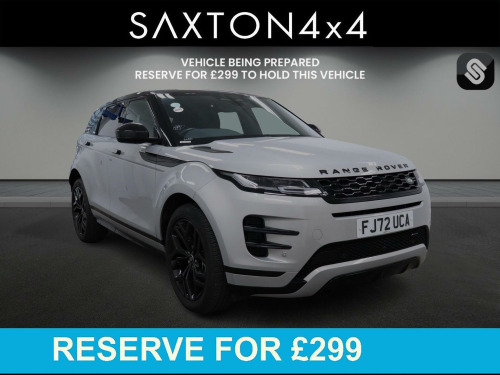 Land Rover Range Rover Evoque  1.5 P300e 12.2kWh R-Dynamic SE SUV 5dr Petrol Plug-in Hybrid Auto 4WD Euro 