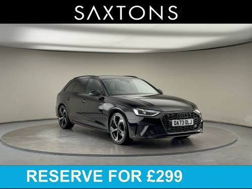 Audi A4 Avant  2.0 TFSI 35 Black Edition Estate 5dr Petrol S Tronic Euro 6 (s/s) (150 ps)