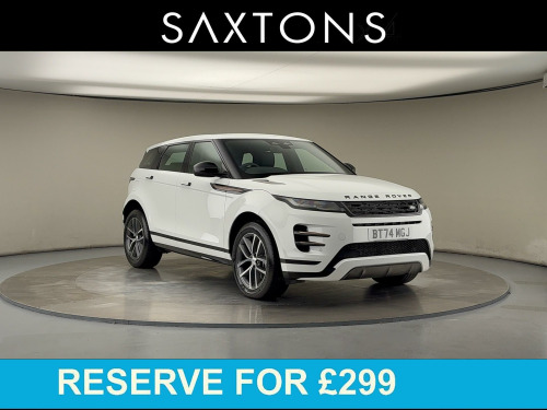 Land Rover Range Rover Evoque  1.5 P270e 12.17kWh Dynamic SE SUV 5dr Petrol Plug-in Hybrid Auto 4WD Euro 6