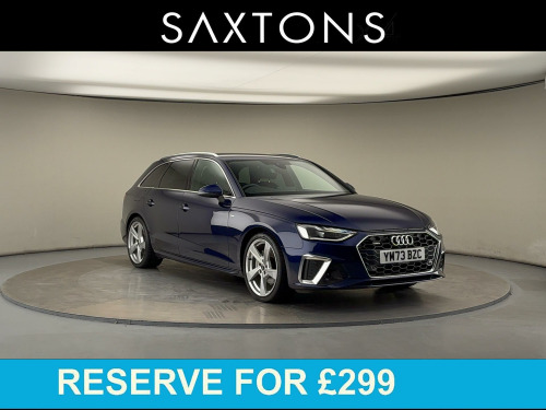 Audi A4 Avant  2.0 TDI 40 S line Estate 5dr Diesel S Tronic quattro Euro 6 (s/s) (204 ps) 