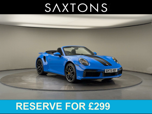 Porsche 911  3.7T 992 Turbo S Convertible 2dr Petrol PDK 4WD Euro 6 (s/s) (650 ps)