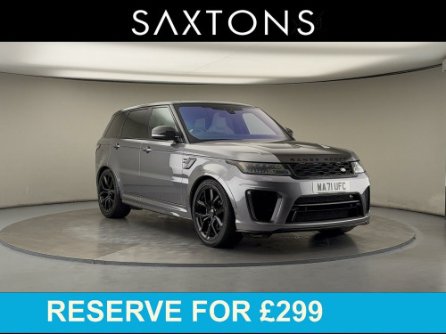 Land Rover Range Rover Sport  5.0 P575 V8 SVR Carbon Edition Auto 4WD Euro 6 (s/s) 5dr