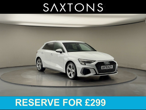 Audi A3  2.0 TDI 35 S line Sportback 5dr Diesel S Tronic Euro 6 (s/s) (150 ps) 