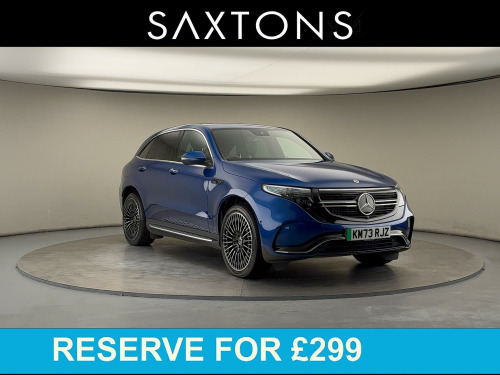 Mercedes-Benz EQC  EQC 400 80kWh AMG Line (Premium) SUV 5dr Electric Auto 4MATIC (408 ps)