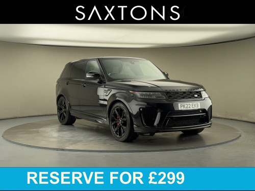 Land Rover Range Rover Sport 5.0 P575 V8 GPF SVR SUV 5dr Petrol Auto 4WD Euro 6 (s/s) (575 ps)
