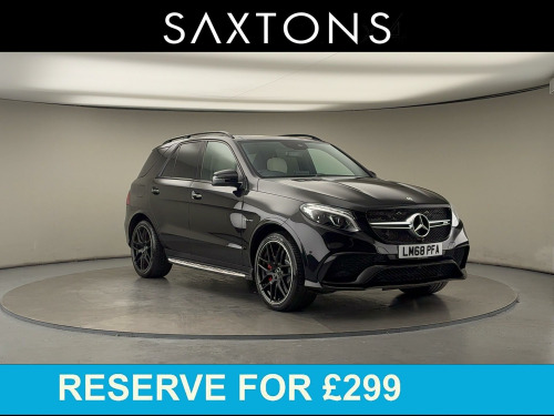 Mercedes-Benz GLE Class GLE63 5.5 GLE63 V8 AMG S Night Edition SUV 5dr Petrol SpdS+7GT 4MATIC Euro 6 (s/s
