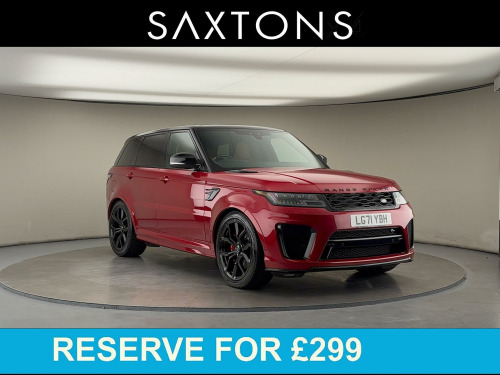 Land Rover Range Rover Sport 5.0 P575 V8 GPF SVR SUV 5dr Petrol Auto 4WD Euro 6 (s/s) (575 ps)
