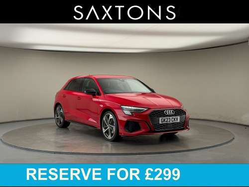 Audi A3  1.5 TFSI 35 Edition 1 Sportback 5dr Petrol S Tronic Euro 6 (s/s) (150 ps)