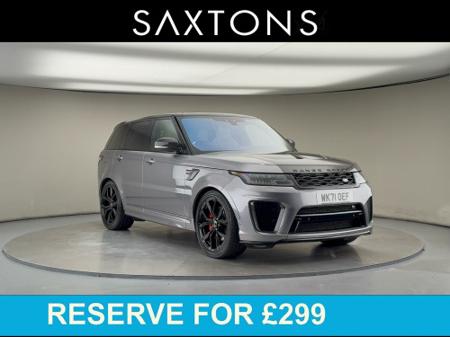 Land Rover Range Rover Sport  5.0 P575 V8 SVR Carbon Edition SUV 5dr Petrol Auto 4WD Euro 6 (s/s) (575 ps