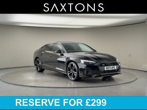 Audi A5  2.0 TDI 40 Black Edition Sportback 5dr Diesel S Tronic quattro Euro 6 (s/s) 