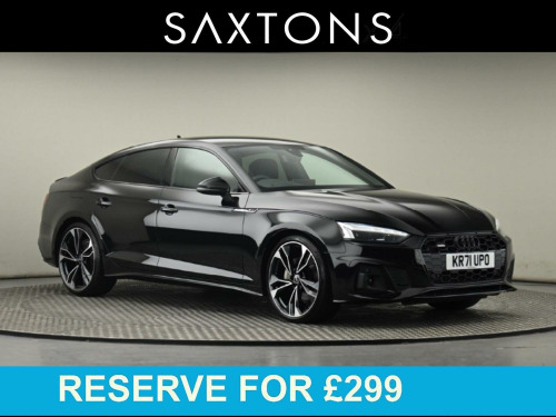 Audi A5  2.0 TDI 40 Black Edition Sportback 5dr Diesel S Tronic quattro Euro 6 (s/s)