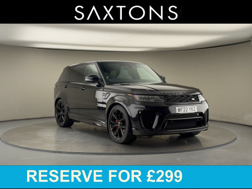 Land Rover Range Rover Sport 5.0 P575 V8 GPF SVR SUV 5dr Petrol Auto 4WD Euro 6 (s/s) (575 ps)