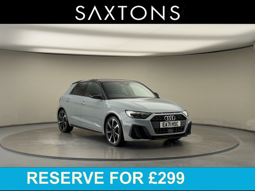 Audi A1  1.0 TFSI 30 Black Edition Sportback 5dr Petrol Manual Euro 6 (s/s) (110 ps) 