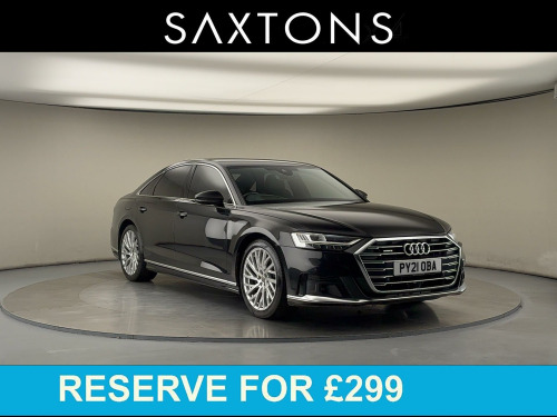 Audi A8  3.0 TDI V6 50 S line Saloon 4dr Diesel Tiptronic quattro Euro 6 (s/s) (286