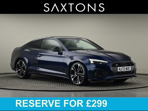 Audi A5  2.0 TDI 40 Black Edition Coupe 2dr Diesel S Tronic quattro Euro 6 (s/s) (20 