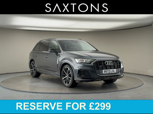 Audi Q7  3.0 TFSI V6 55 Black Edition SUV 5dr Petrol Tiptronic quattro Euro 6 (s/s)