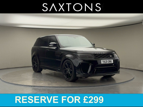 Land Rover Range Rover Sport  5.0 P575 V8 GPF SVR SUV 5dr Petrol Auto 4WD Euro 6 (s/s) (575 ps)