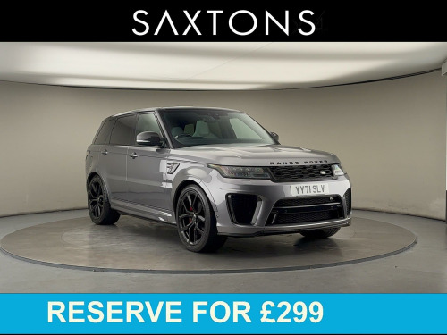 Land Rover Range Rover Sport 5.0 P575 V8 GPF SVR SUV 5dr Petrol Auto 4WD Euro 6 (s/s) (575 ps)