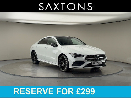 Mercedes-Benz CLA  1.3 CLA250e 15.6kWh AMG Line Night Edition (Premium Plus) Coupe 4dr Petrol  