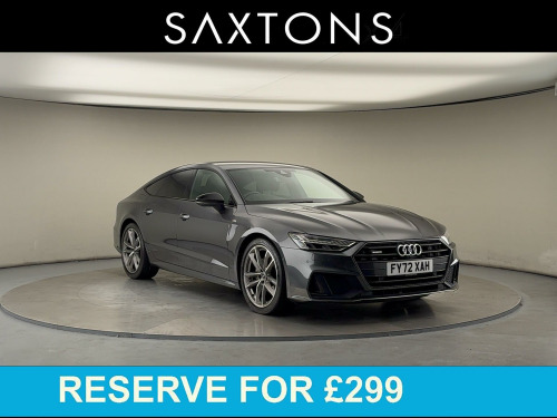 Audi A7  2.0 TDI 40 Black Edition Sportback 5dr Diesel S Tronic quattro Euro 6 (s/s) 