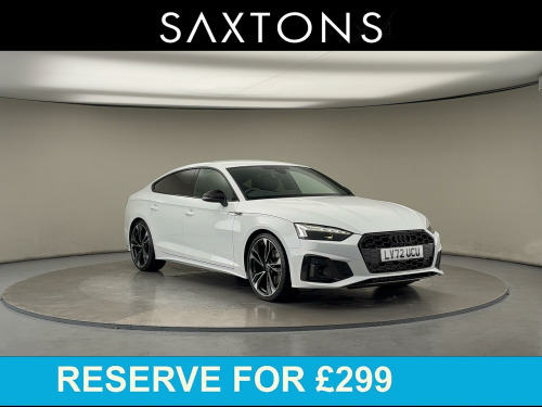 Audi A5  2.0 TFSI 35 Black Edition Sportback 5dr Petrol S Tronic Euro 6 (s/s) (150 p 