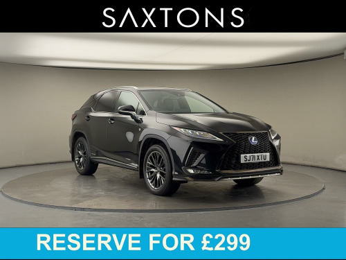 Lexus RX  3.5 450h V6 F Sport SUV 5dr Petrol Hybrid E-CVT 4WD Euro 6 (s/s) (313 ps) 
