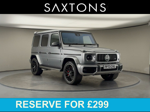 Mercedes-Benz G-Class 4.0 G63 V8 BiTurbo AMG SUV 5dr Petrol SpdS+9GT 4MATIC Euro 6 (s/s) (585 ps)