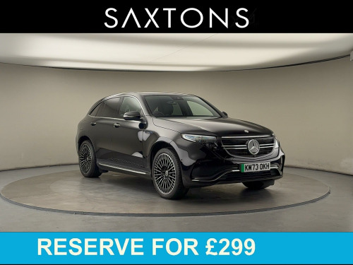 Mercedes-Benz EQC  EQC 400 80kWh AMG Line (Premium) SUV 5dr Electric Auto 4MATIC (408 ps)