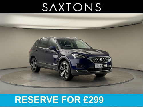 SEAT Tarraco  1.5 TSI EVO XCELLENCE Lux SUV 5dr Petrol DSG Euro 6 (s/s) (150 ps)