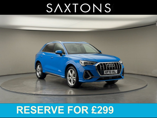 Audi Q3  2.0 TFSI 40 S line SUV 5dr Petrol S Tronic quattro Euro 6 (s/s) (190 ps)